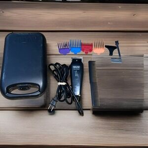Wahl Adjustable Pet Dog Cat Animal Clipper Grooming Kit‎ with Case & Combs